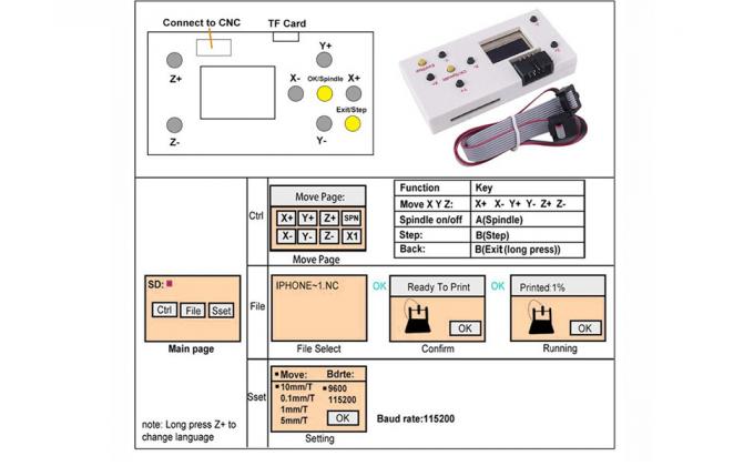 アメリカ ストック CNC ミニルーター 3018 Pro Max ER11 3 軸 DIY ミニ 彫刻 木製 PCB PVC フリース 10
